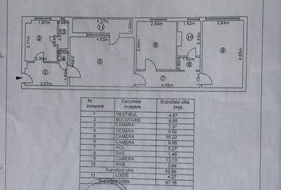Apartament cu 3 camere semidecomandat, mobilat în Alexandru Obregia - 20