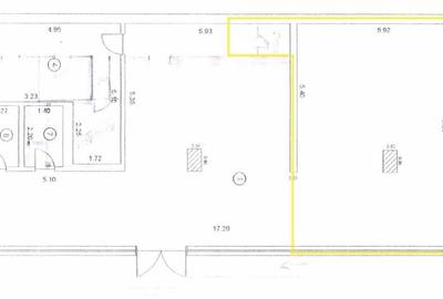 Spațiu comercial, de 50 mp, în Ultracentral - 2