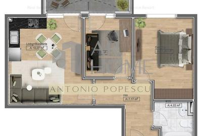 Apartament cu 3 camere în Fundeni - 12