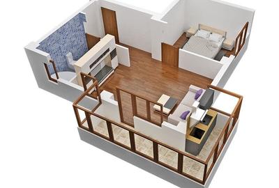Apartament cu 2 camere decomandat în Militari