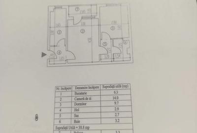 Apartament cu 2 camere semidecomandat în Central - 5