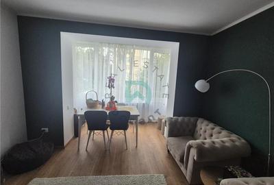 Apartament cu 3 camere semidecomandat, mobilat în Tractorul - 2