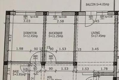 Apartament cu 2 camere decomandat în Florești - 4