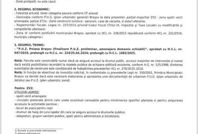 Teren de 2000 mp, în Ultracentral