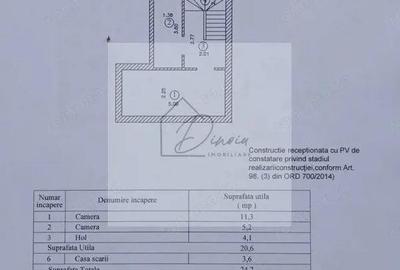 Casă cu 3 camere cu Teren 300 Mp în Voluntari - 13