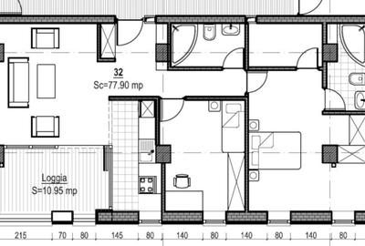 Apartament 3 camere bloc nou - 4