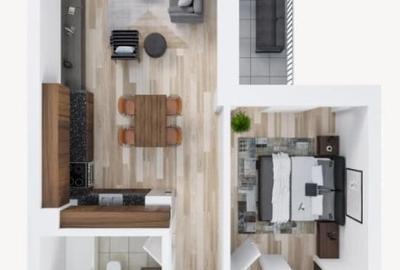 Apartament cu 2 camere decomandat în Cetății - 12