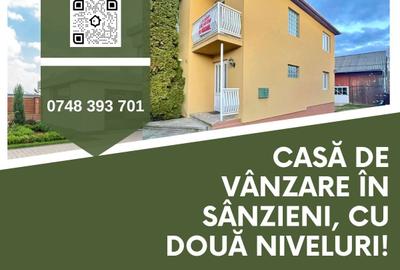 Casă de vânzare în Sânzieni, cu două niveluri! - 1