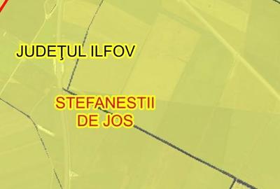 Stefanesti DJ200  Vanzare  Teren  Intravilan Suprafata Compacta 3 HA - 8