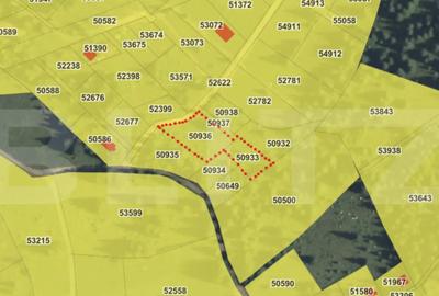 Teren de 1500 mp, în Mărișel