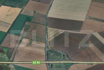 Teren extravilan de 280.000 mp, langa descarcare A1, Giarmat - 1