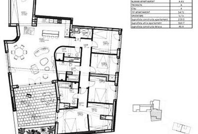 APARTAMENT CU 5 CAMERE + DEPENDINTE SI TERASA IN IMOBIL NOU - DACIA - EMINESCU - 14