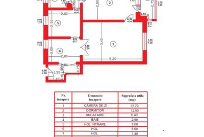 Apartament cu 2 camere decomandat în Central - 2