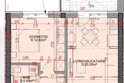 Apartament cu 2 camere decomandat în Theodor Pallady - 2