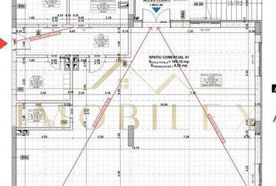 Spațiu comercial, de 189 mp, în Florești