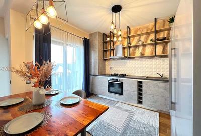 Apartament cu 3 camere semidecomandat, mobilat în Gruia - 5