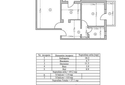 Apartament 2 camere Eremia Grigorescu - 3