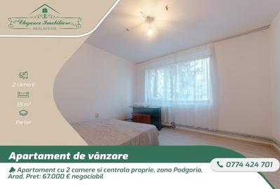 Apartament cu 2 camere semidecomandat în Podgoria