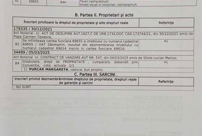 Teren de 844 mp, în Sânmartin