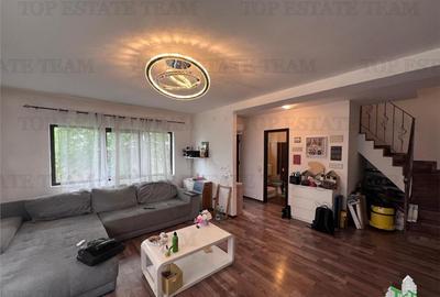 Casa cuplata.curte individuala generoasa, cu 3 camere,2 bai, - 12