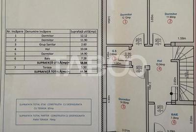Casă cu 4 camere cu Teren 250 Mp în Central - 4