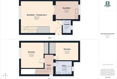 Casă cu 3 camere cu Canalizare în Sânandrei