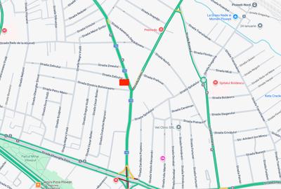 Teren comercial Ploiești – intersecție, trafic, P+2 - 2