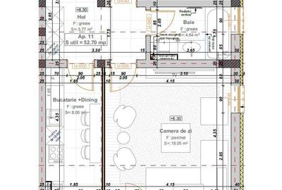 Apartament cu 2 camere decomandat în Giroc - 3