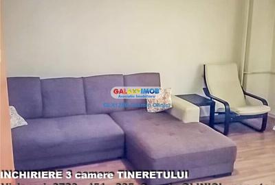 Apartament cu 3 camere decomandat, mobilat în Tineretului - 4