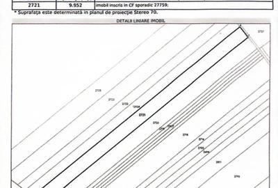 Teren de 23728 mp, în Postăvari