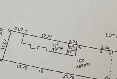 FARA COMISIOANE in Sabareni la drum asfaltat casa batrineasca pe 1000mp - 15