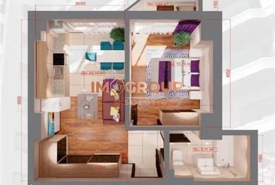Apartament cu 2 camere în Central - 1