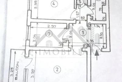 Apartament cu 2 camere decomandat în Tomești - 10