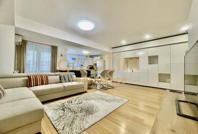 Apartament cu 3 camere semidecomandat, mobilat în Pipera