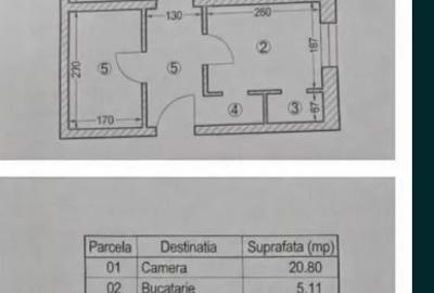 Garsonieră decomandată, mobilată în Vitan Mall - 5