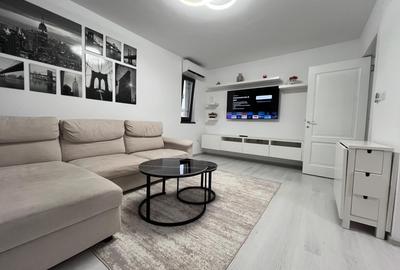 Apartament cu 2 camere semidecomandat, mobilat în Baza 3 - 7