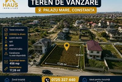 Teren de 456 mp, în Palazu Mare - 3
