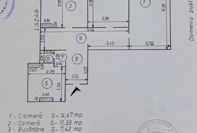 Apartament cu 2 camere în Siderurgiștilor - 9
