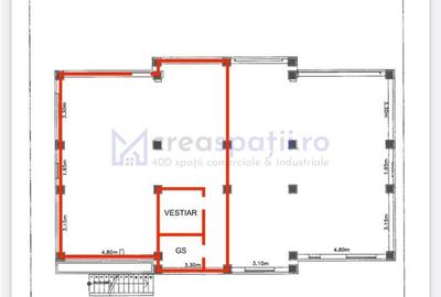 Spațiu comercial, de 60 mp, în Bârnova - 3