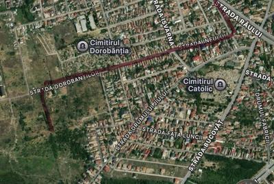 Teren de 400 mp, în Exterior Vest