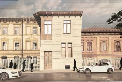 Iulia Hasdeu 14- Imobil singur curte- de renovat-proiect 10 camere cu bai - 2