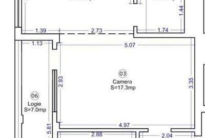 Apartament cu 2 camere semidecomandat în P-ța Victoriei - 1