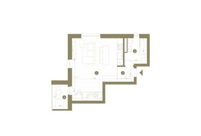 Apartament cu 1,5 camere în zona Parneava - 5