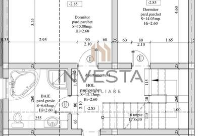 Duplex cu 7 camere cu Canalizare în Borhanci - 20