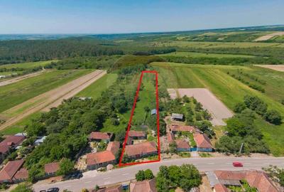 Casa  cu 3 camere si teren 4,342 mp de vanzare in Valea Mare de Codru