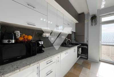 Apartament 2 camere mobilat modern etaj 2 balcon zona Turnisor Sibiu - 4