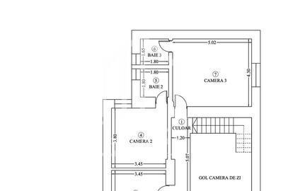 Casă cu 10 camere cu Teren 1500 Mp în Rășinari