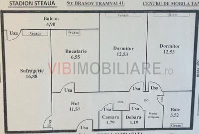 3 Camere - Stadionul Ghencea - Orientare estica - 10