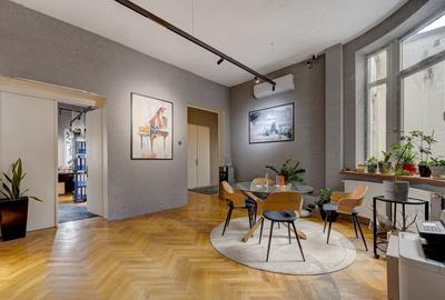 Apartament cu 5 camere decomandat, mobilat în Cișmigiu