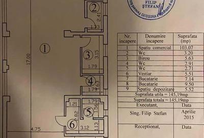 Spatiu comercial Popesti-Leordeni 145 m2 Drumul Fermei , nr.25 - 2